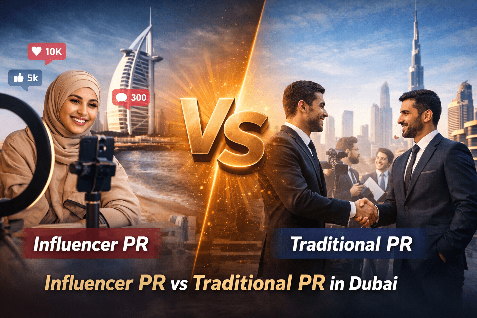 influencer PR vs traditional PR